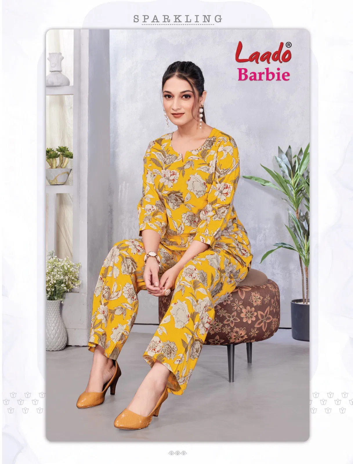 Barbie Vol 2 By Laado Cotton Printed Ladies Co Ord Set Exporters In India